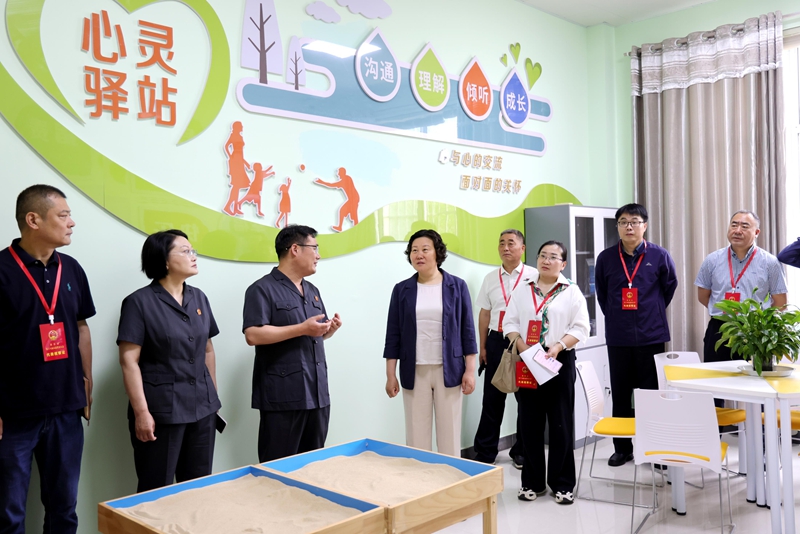 251779671701910738.jpg 王雨璠摄 5月21日,新沂市人大常委会视察市法院少年家事审判工作.jpg